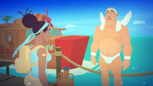 MythWrecked: Ambrosia Island – PlayStation 5 – skærmbillede fra spillet