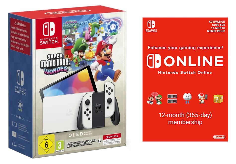 Nintendo Switch - OLED-modell Inkl. Wonder + NSO 12M