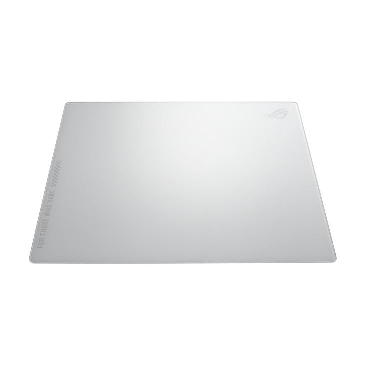 ASUS ROG Moonstone Ace L Tempered Glass Mousepad - White