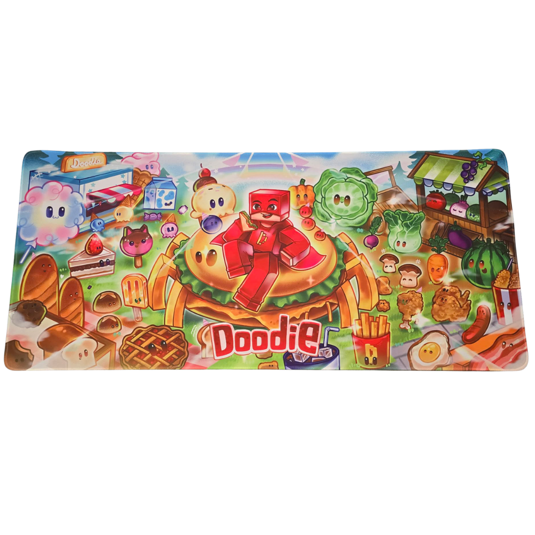 Doodie - Madkamp Musemåtte XL - 90 x 40 cm