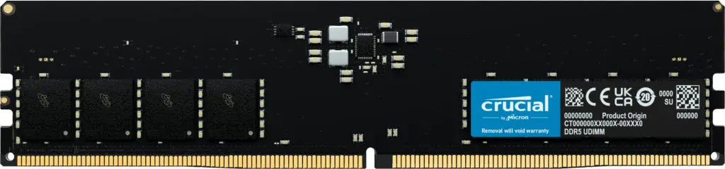 Crucial DDR5 32GB 4800MHz CL40 Icke-ECC