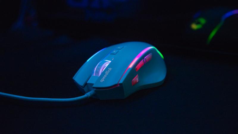 Speedlink - DECUS NX RGB Gaming Mouse - White Speedlink