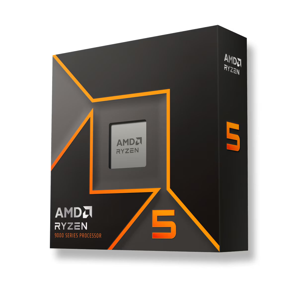 AMD CPU Ryzen 5 9600X 3,9 GHz 6 Kärnor Socket AM5 WOF - Med Kylare