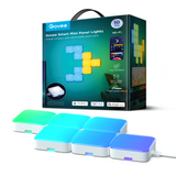 Govee Mini Panel Lights – 10 RGBIC-lyspaneler – produktbillede