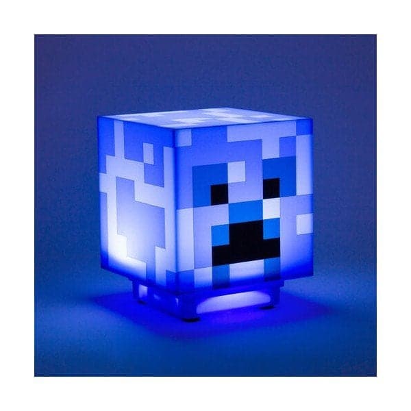 Minecraft - BlueCreeper-lampa