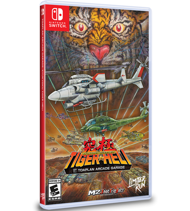 Toaplan Arcade Garage: Kyukyoku Tiger-Heli (Limited Run) (Import) – Nintendo Switch-emballage