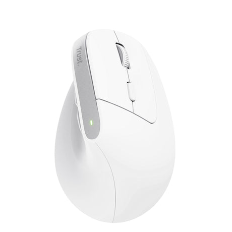 TRUST BAYO+ ERGONOMIC WIRELESS MOUSE - WHITE TRUST