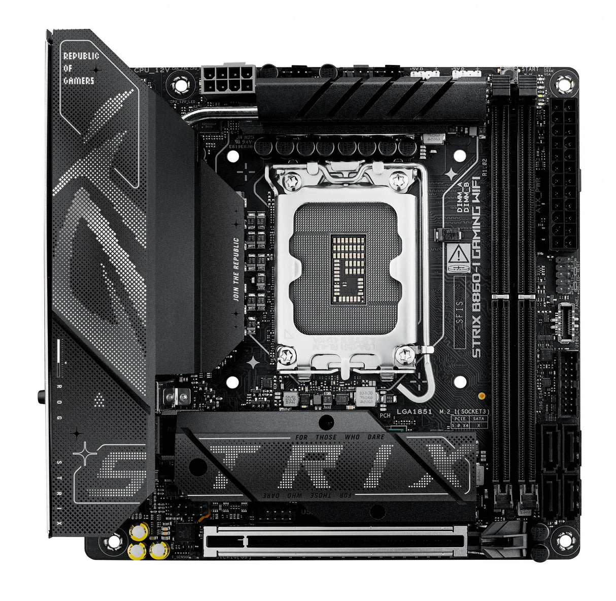 ASUS ROG STRIX B860-I GAMING WIFI (mITX, B860, LGA 1851, DDR5)