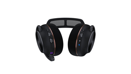 Turtle Beach Stealth Pro II – PC-headset, sort – Betjening set bagfra