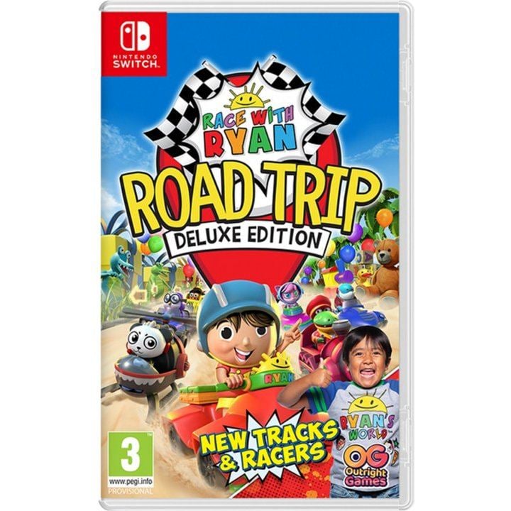 Race with Ryan: Road Trip (Deluxe Edition) – Nintendo Switch – spilomslag