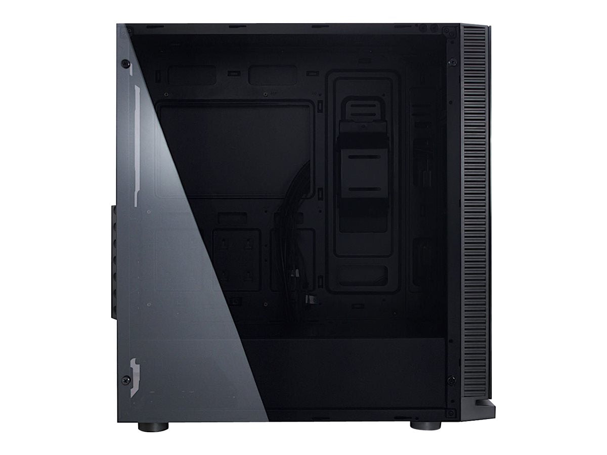 Inter-Tech W-III RGB Tower ATX Ingen strömförsörjning Svart