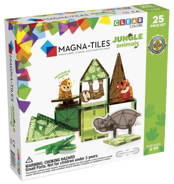 MAGNA-TILES Jungle Animals – Magnetisk byggesæt