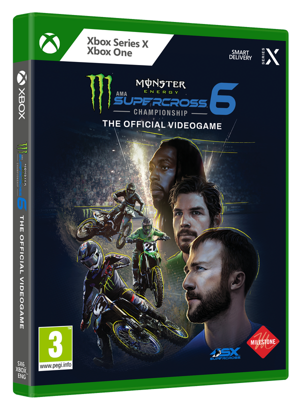 Monster Energy Supercross 6 – fransk – Xbox One / Xbox Series X