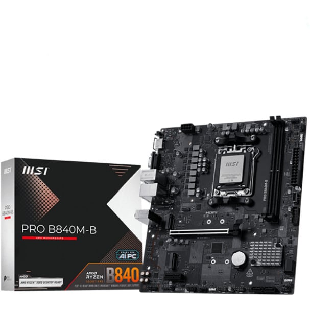 MSI PRO B840M-B – AM5 bundkort