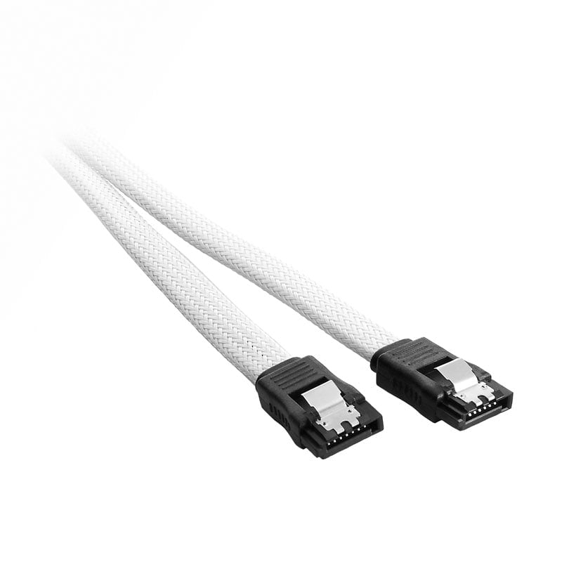 CableMod ModMesh SATA 3 Kabel 30cm - Vit