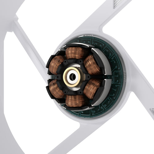 ASUS ProArt PF120 hvid – illustration af motorens opbygning