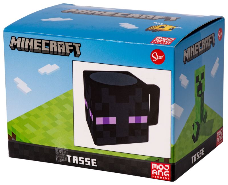 Minecraft Cube Mug – Enderman (290 ml)