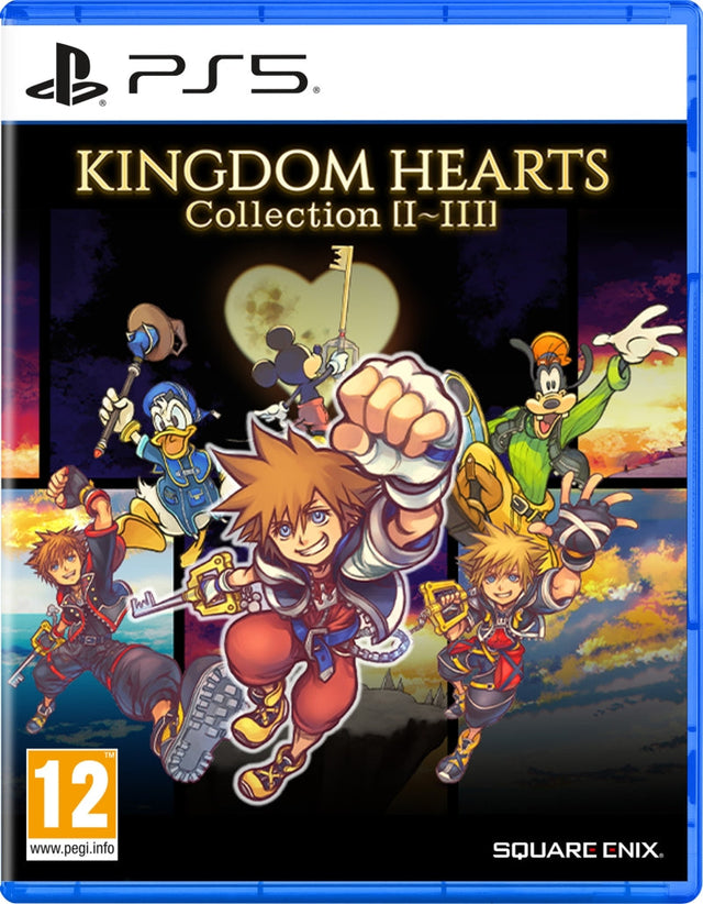 Kingdom Hearts Collection I-III – spilomslag