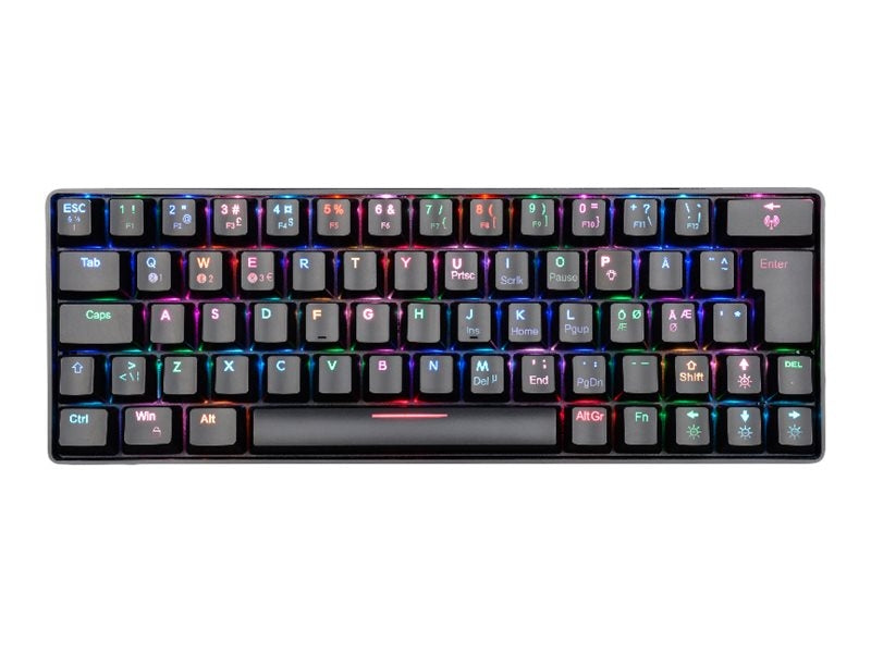 Fourze GK60 Gaming Keyboard US 60% Svart