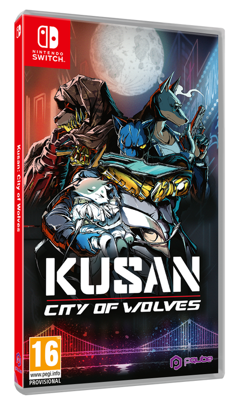 Kusan: City of Wolves – Nintendo Switch – spilomslag