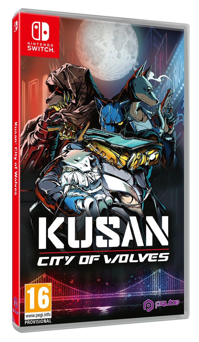 Kusan: City of Wolves – Nintendo Switch – spilomslag