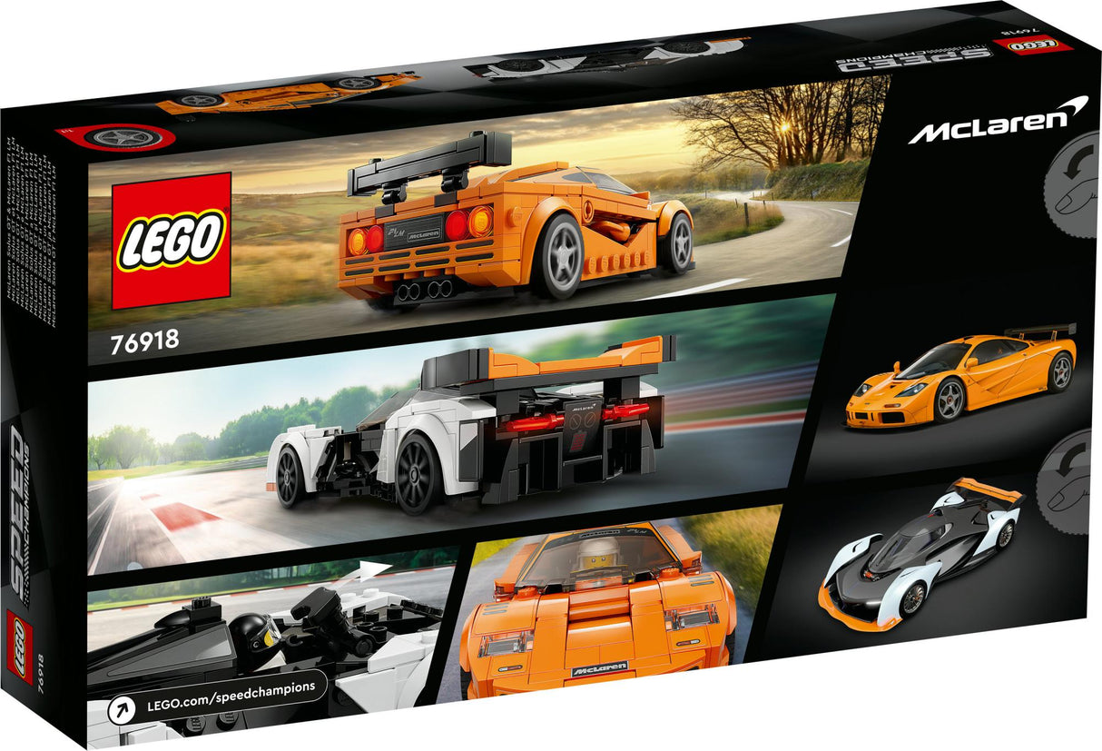 LEGO Speed Champions - McLaren Solus GT &amp; McLaren F1 LM (76918)