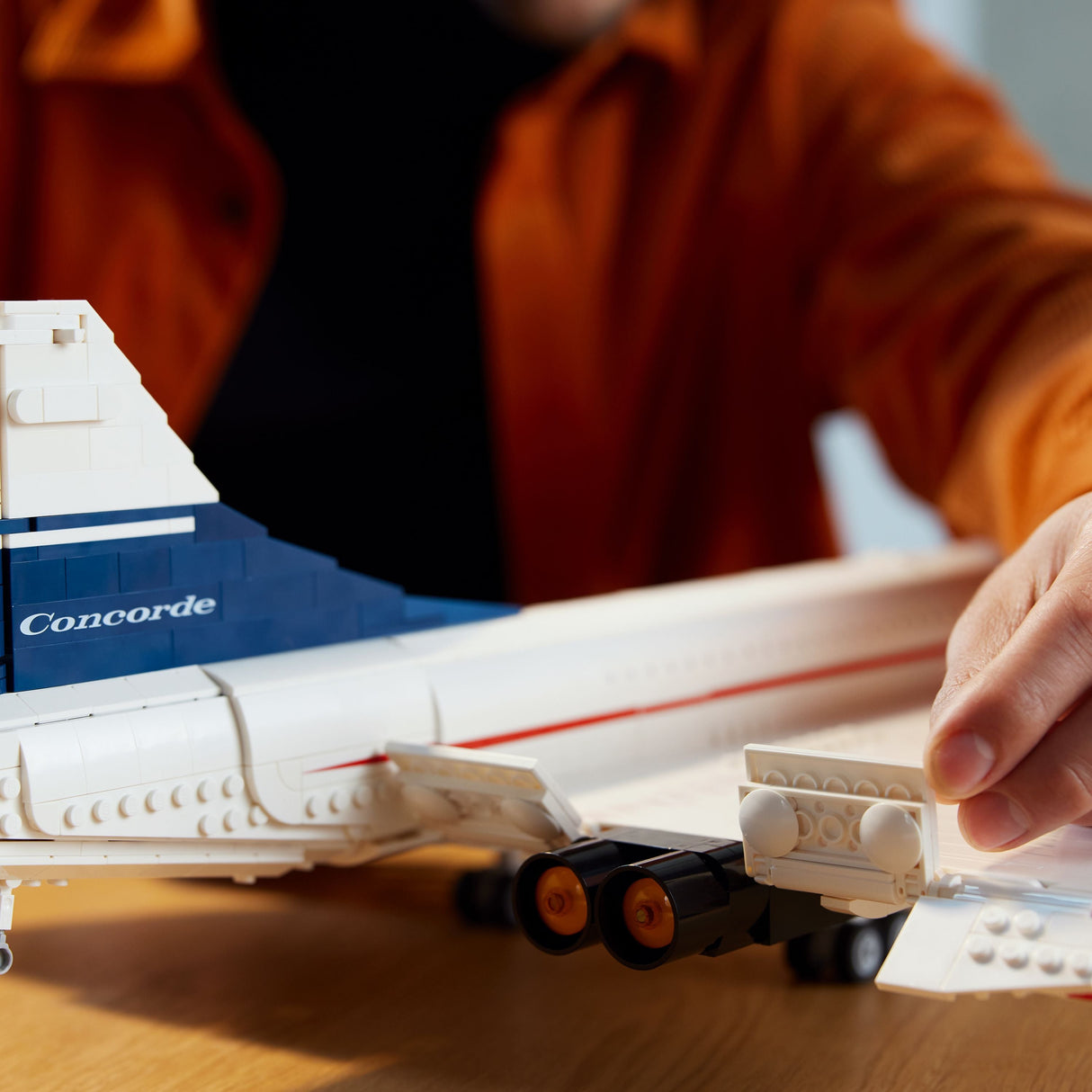 LEGO 10318 Icons Concorde, Byggleksaksväska