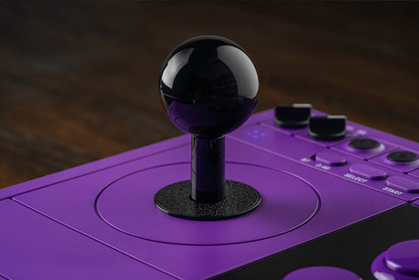 8BitDo Arcade Stick til Switch og PC – lilla – produktbillede 11