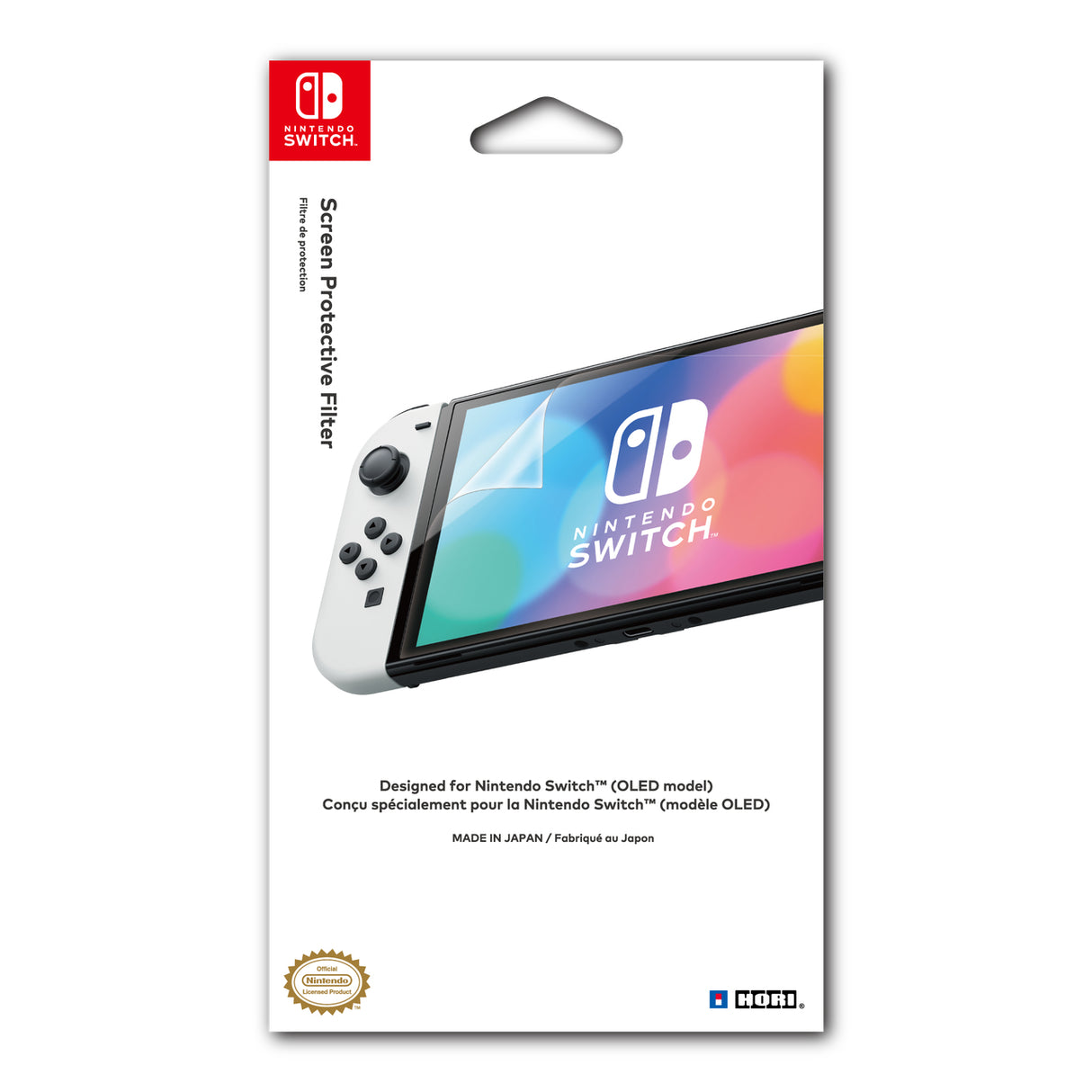 HORI Switch OLED Protective Screen Filter HORI