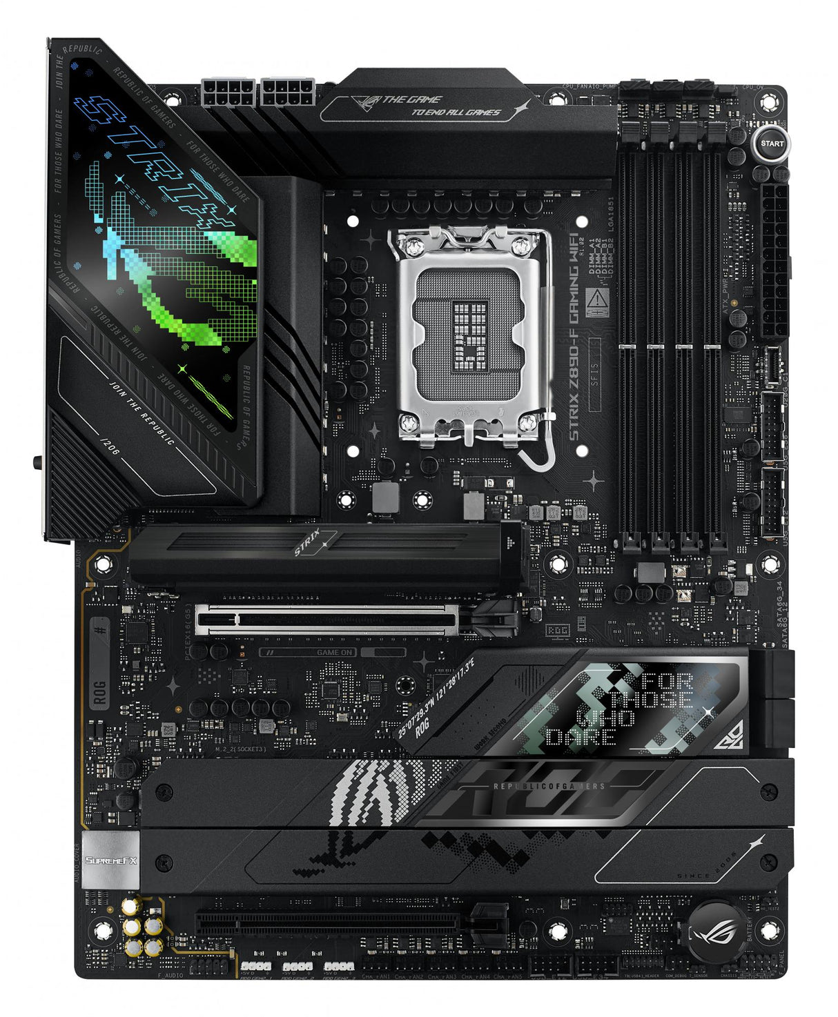 ASUS ROG STRIX Z890-F GAMING WIFI (ATX, Z890, LGA 1851, DDR5)