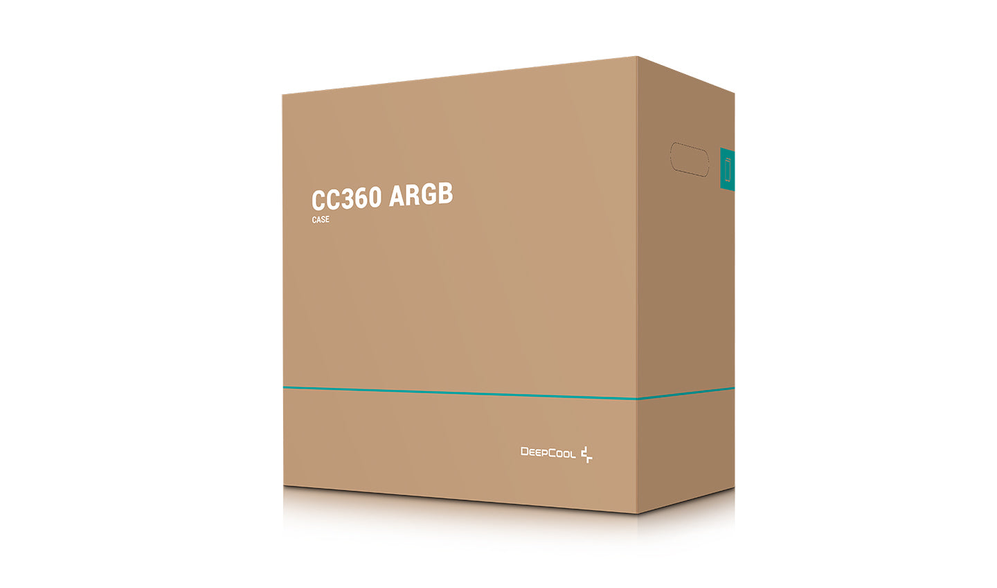 DeepCool CC360 A-RGB Micro-ATX-fodral, Svart