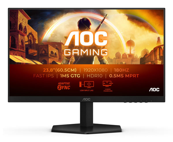 AOC 24G42E 23,8“ 1920x1080/16:9/300 cd/m²/1 ms/HDMI, DisplayPort, Headphone out