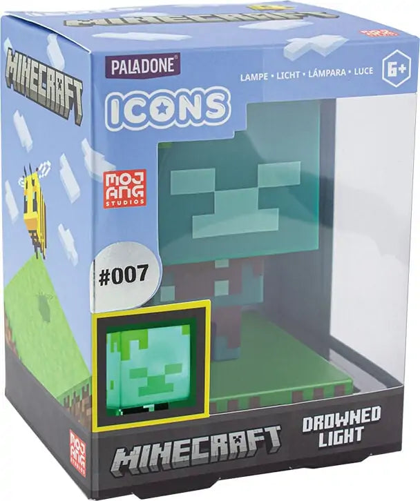 Minecraft Drowned Zombie Icon Light