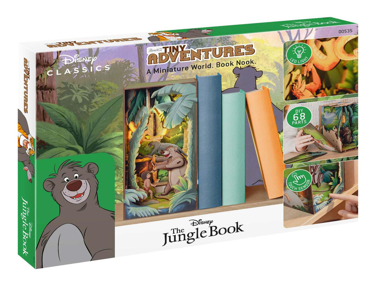 Revell Tiny Adventures Disney Junglebogen – Book Nook – produktbillede 4