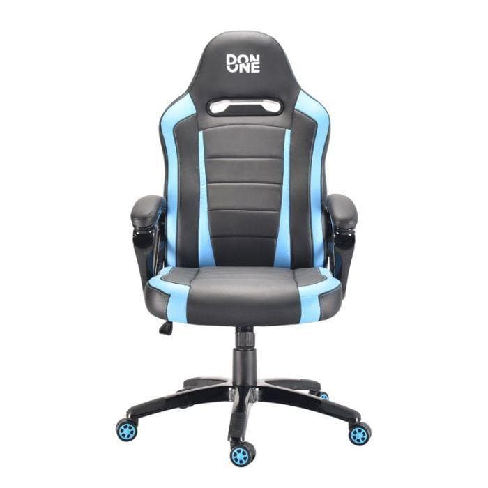DON ONE - Belmonte Gamer Chair Blå - PU-läder - Upp Till 150 KG