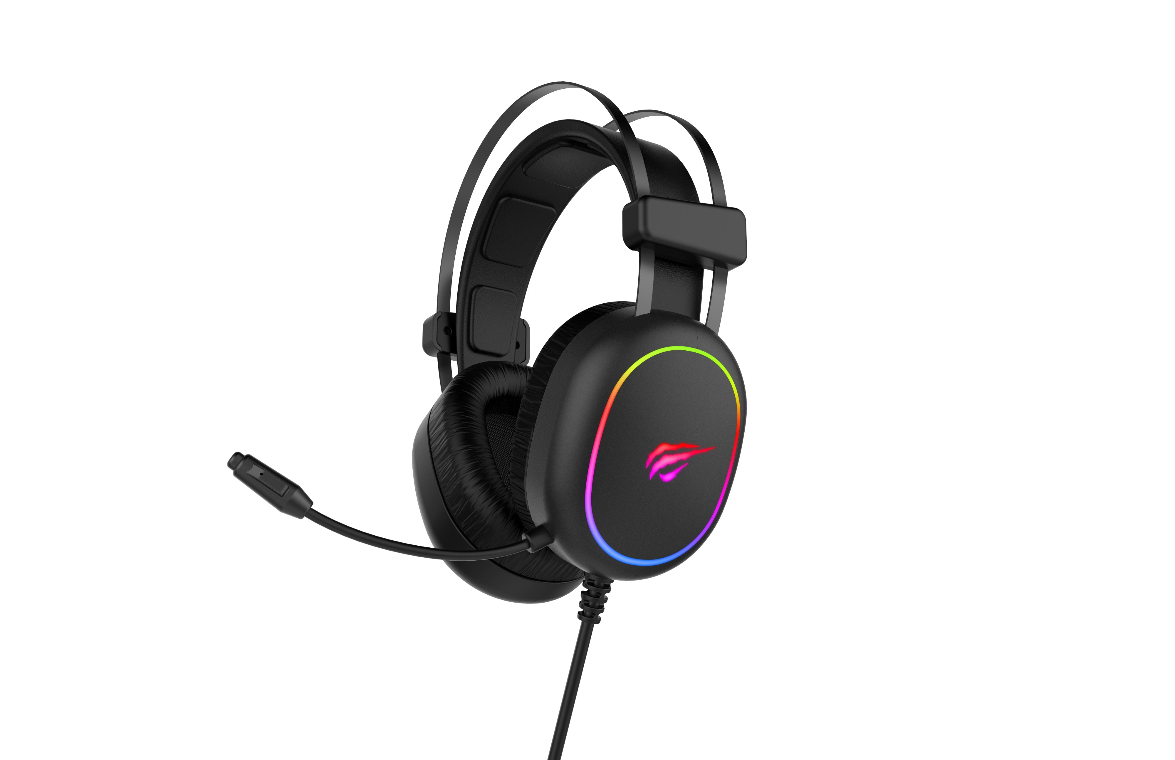 Spelheadset Havit GAMENOTE H2016D RGB USB+3.5mm