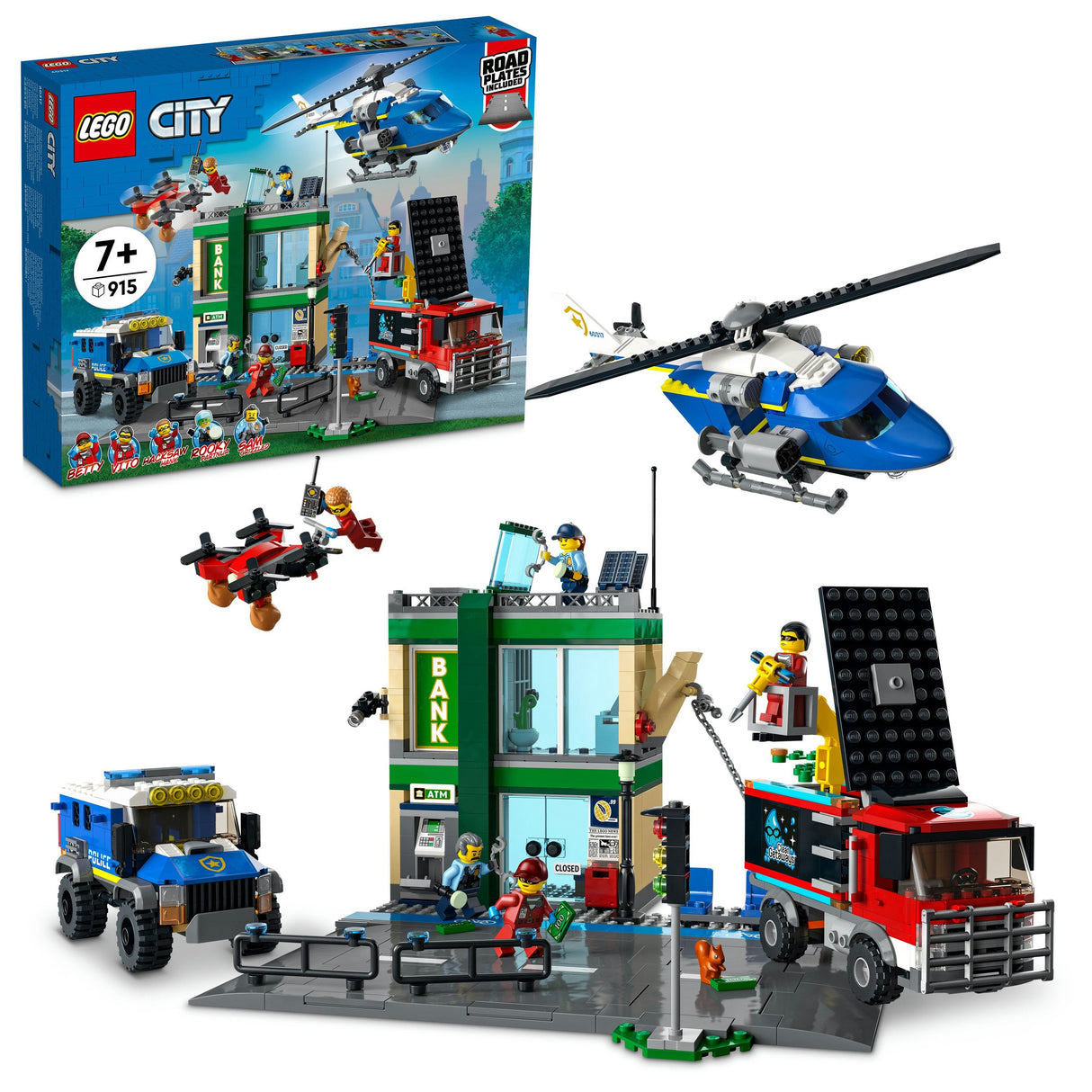 LEGO City Bank Heist &amp;amp; Chase - 60317