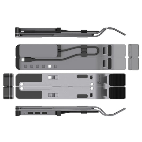 j5create – foldbart laptopstativ med fire USB-A-porte – Oversigt over sider