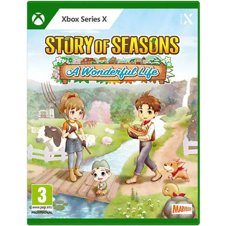 Story of Seasons: A Wonderful Life – Xbox Series X – spilomslag