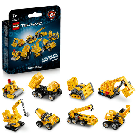 LEGO Technic 42233 – mulige modeller og lykkeæske, kun én medfølger
