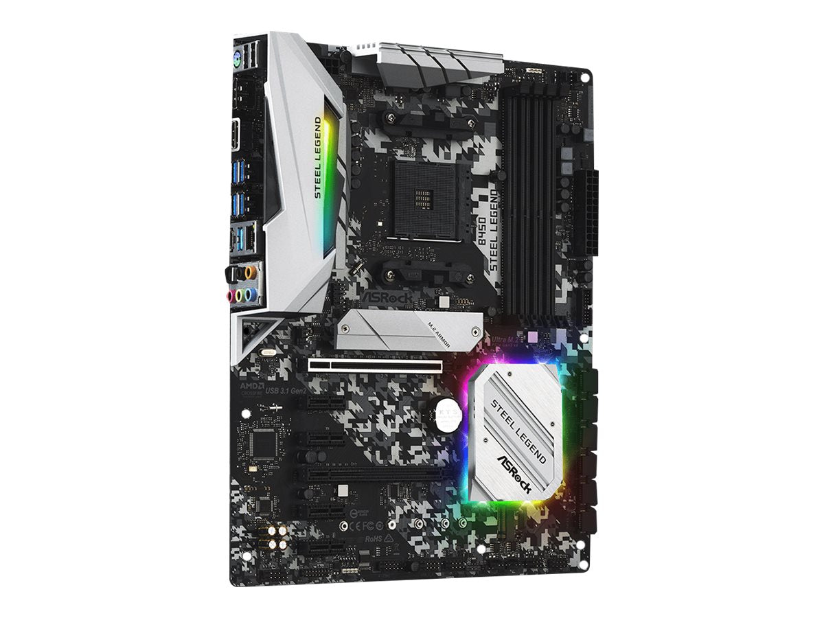 ASRock B450 Steel Legend ATX AM4 AMD B450
