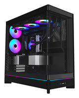 Montech HS02 PRO, ATX, Glass front, 5 Pre-installed fans - Black Telon Technology Co Ltd (Montech)