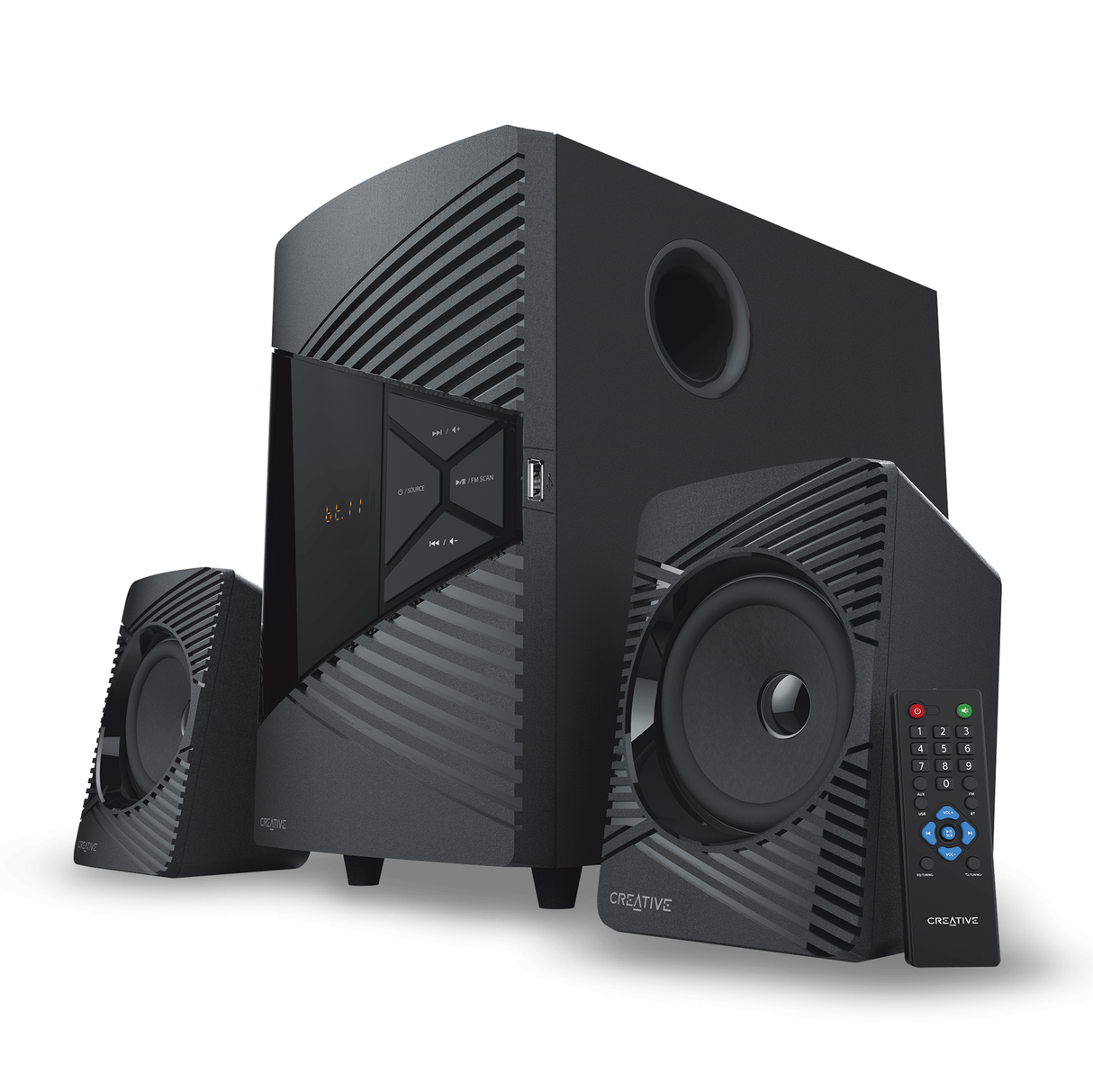 Creative - E2500 2.1 Bluetooth-ljudsystem