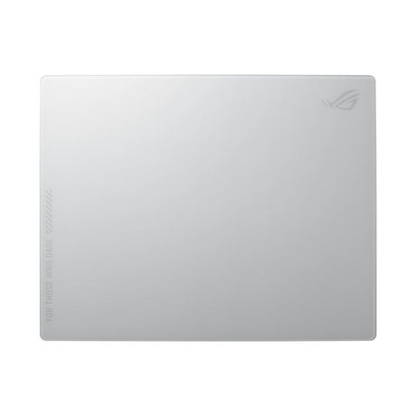 ASUS ROG Moonstone Ace L Tempered Glass Mousepad - White ASUS