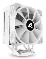 Sharkoon A50 RGB CPU-køler – hvid, 5 heatpipes, 120 mm PWM – billede 3