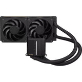 ASUS ProArt LC 240 – sort radiator med to blæsere, slanger og pumpeblok