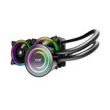 PC Vattenkylning AiO Darkflash TR240 RGB 2x 120x120 (svart)