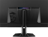 MSI MPG 321URX QD-OLED – 31,5″ gamingskærm, 3840 × 2160, 240 Hz – bagside med stativ