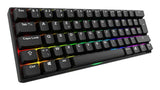 Sharkoon SKILLER SGK50 S4 Gen2 PBT (black, DE layout, Gateron G Pro 3.0 Yellow) Sharkoon