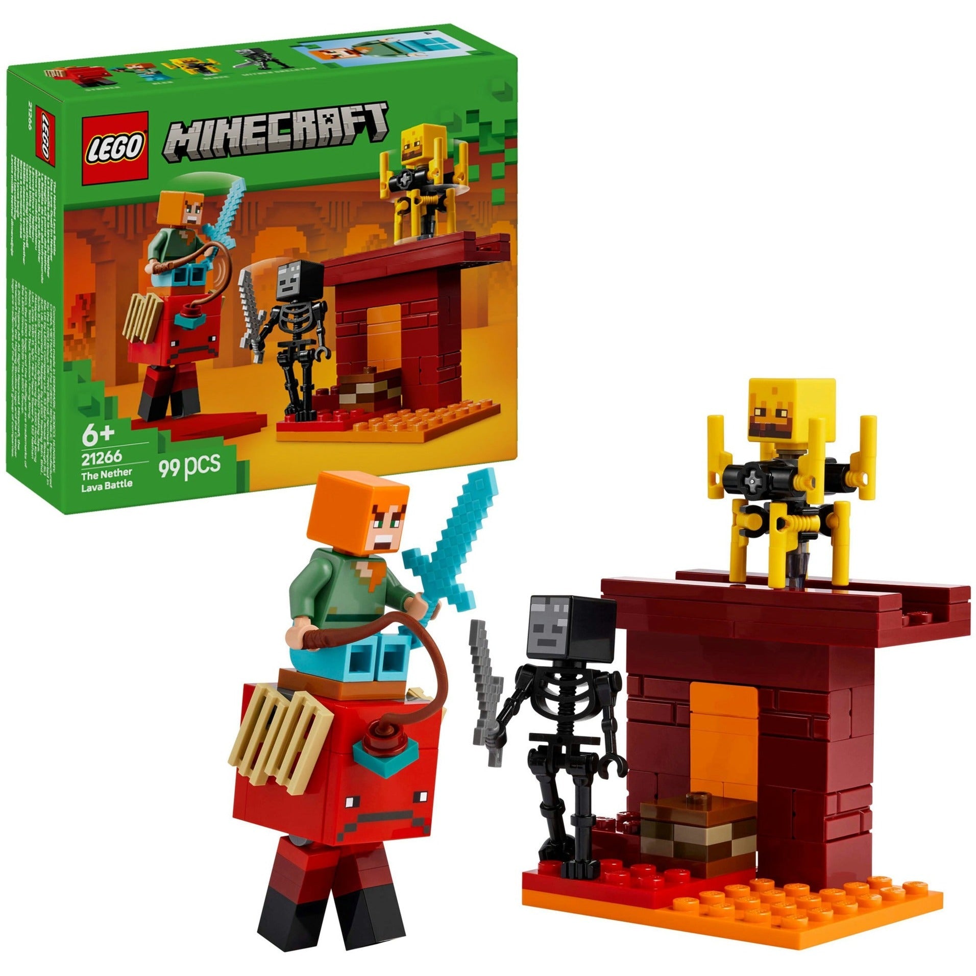 LEGO 21266 Minecraft Lavaduellen I Nederländerna
